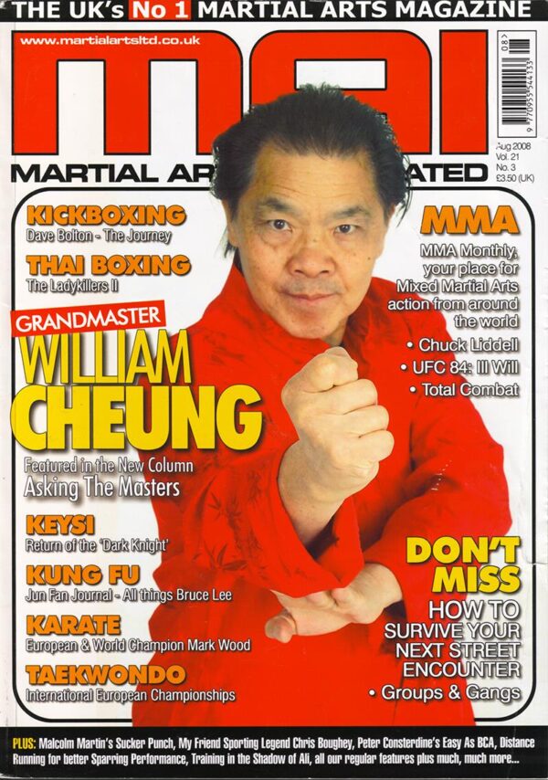 Martial Arts Illustrated Magazine 2008