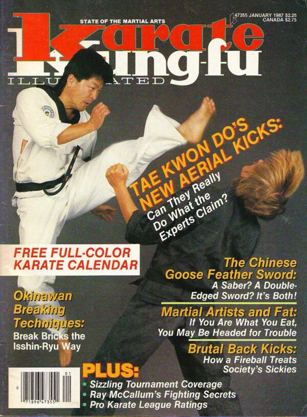 Karate Kung Fu Illustrated Magazine